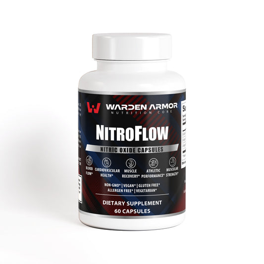 NitroFlow | Advanced Nitric Oxide Booster – Circulation, Endurance & Performance (60 Caps)