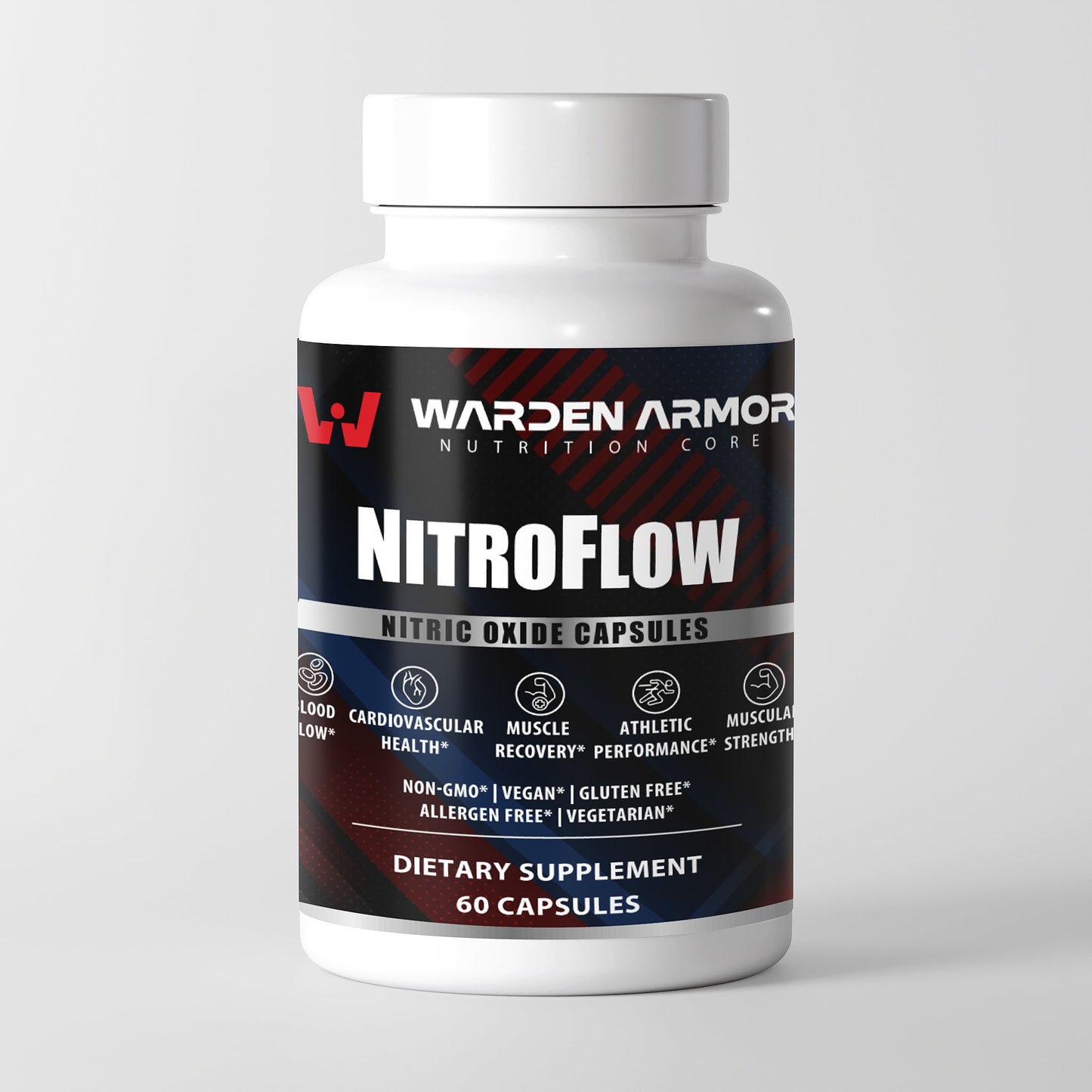 NitroFlow | Advanced Nitric Oxide Booster – Circulation, Endurance & Performance (60 Caps)