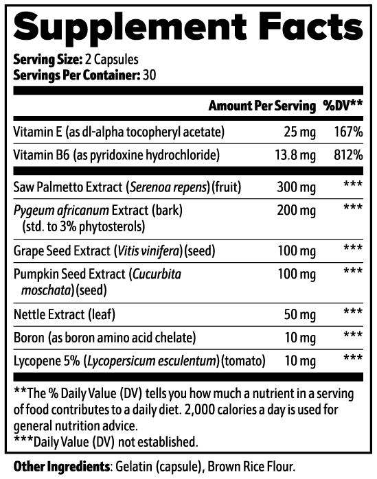 VitaForge I Prostate Support Supplement
